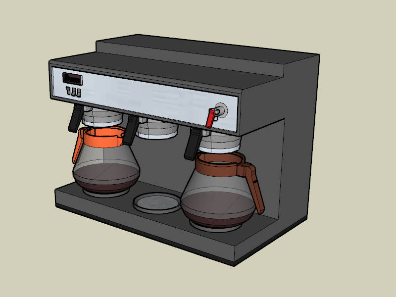 BUNN Commercial Coffee Maker sketchup model preview - SketchupBox
