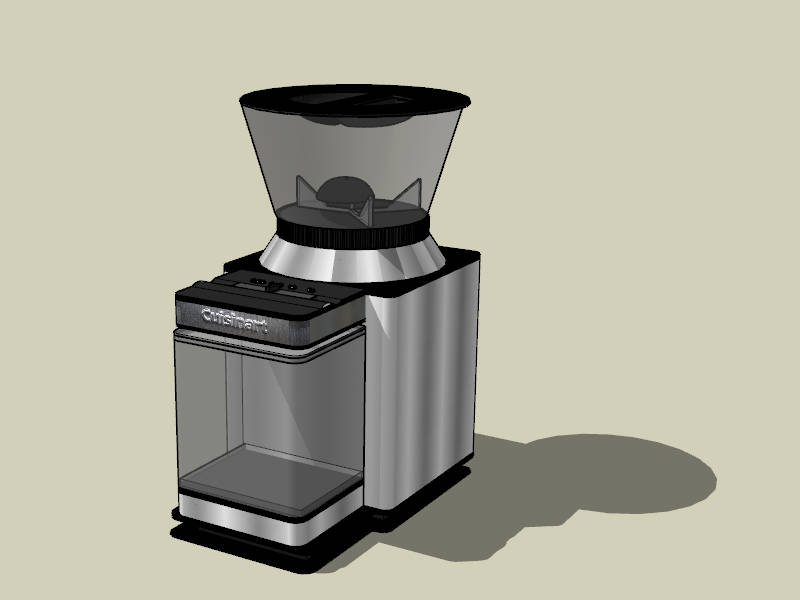 Cuisinart Coffee Maker sketchup model preview - SketchupBox
