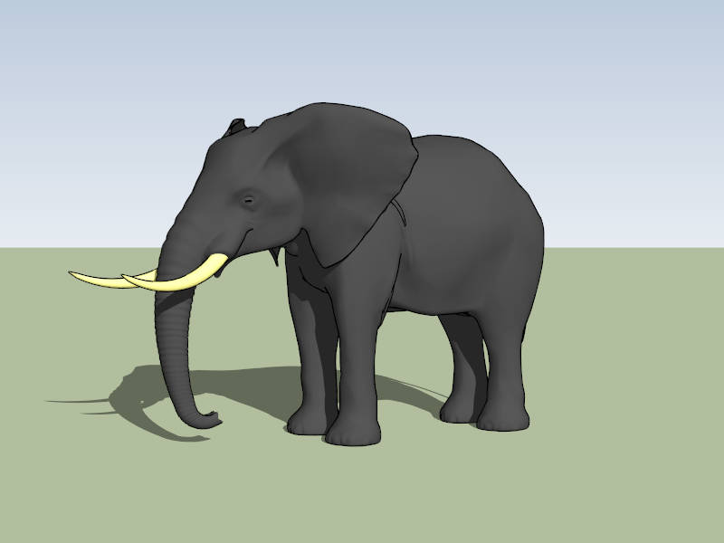 Dark Elephant sketchup model preview - SketchupBox