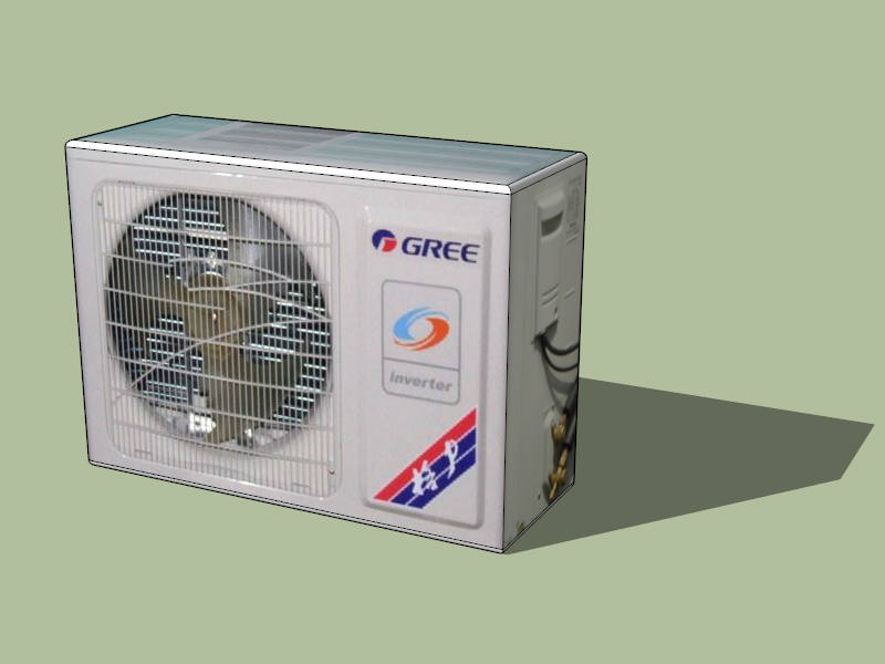 Air Conditioner Outdoor Unit sketchup model preview - SketchupBox