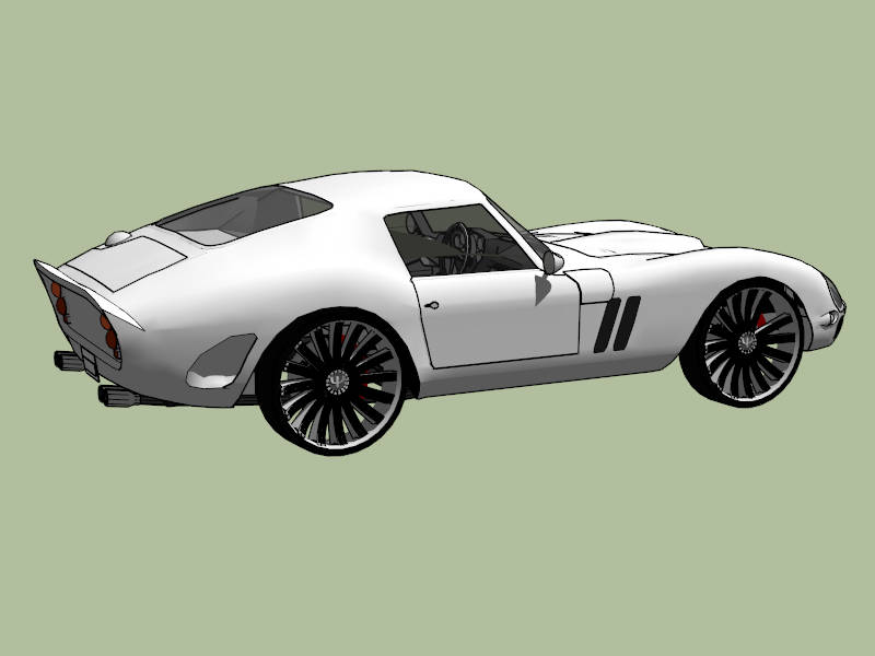 Ferrari 250 GT sketchup model preview - SketchupBox