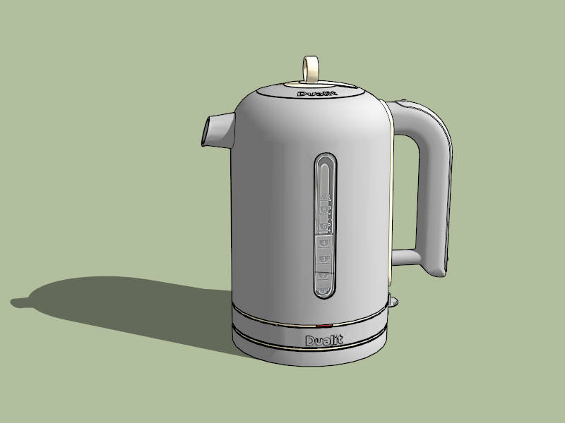 Dualit Classic Kettle sketchup model preview - SketchupBox