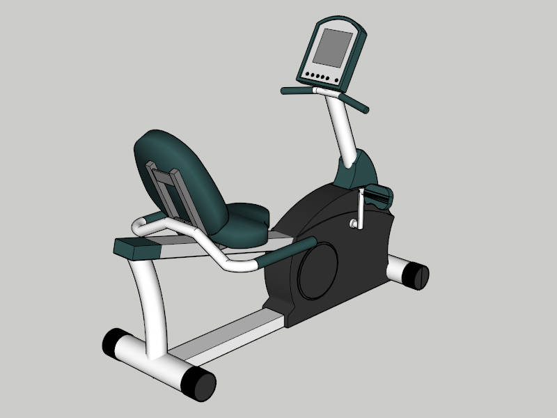 Spinning Bike sketchup model preview - SketchupBox