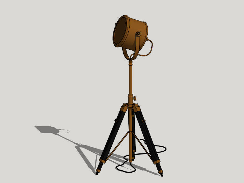 Cinema Studio Prop Lamp sketchup model preview - SketchupBox