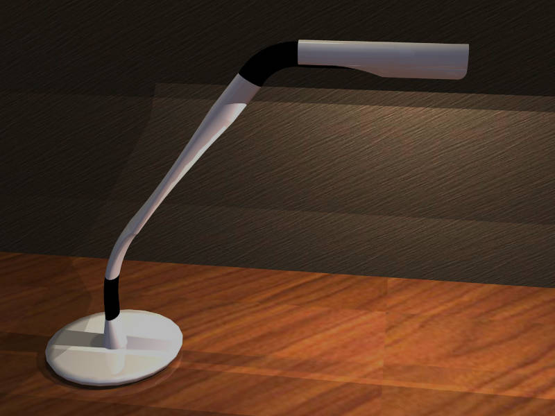 Reading Desk Lamp sketchup model preview - SketchupBox