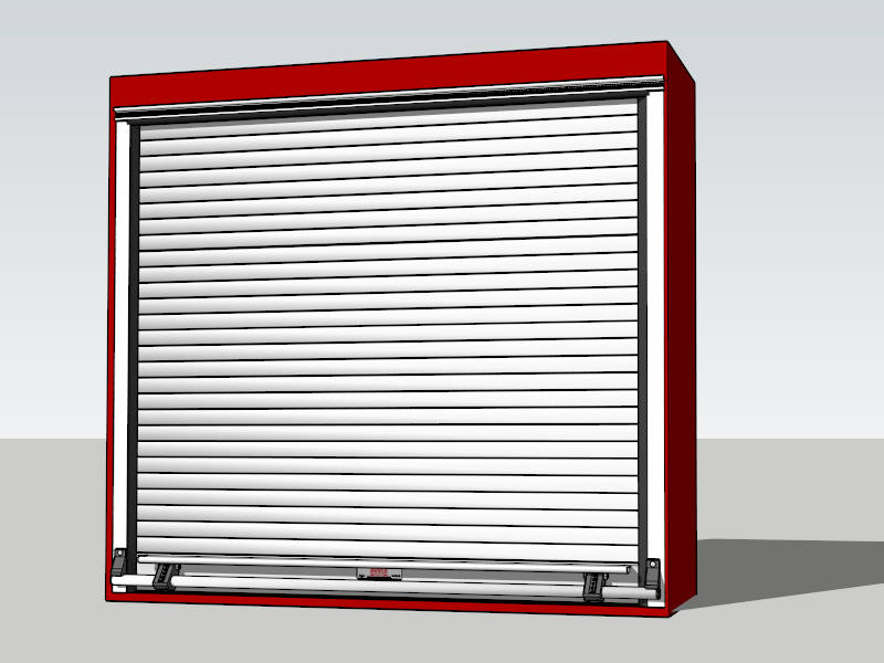 Dover Roller Shutter sketchup model preview - SketchupBox