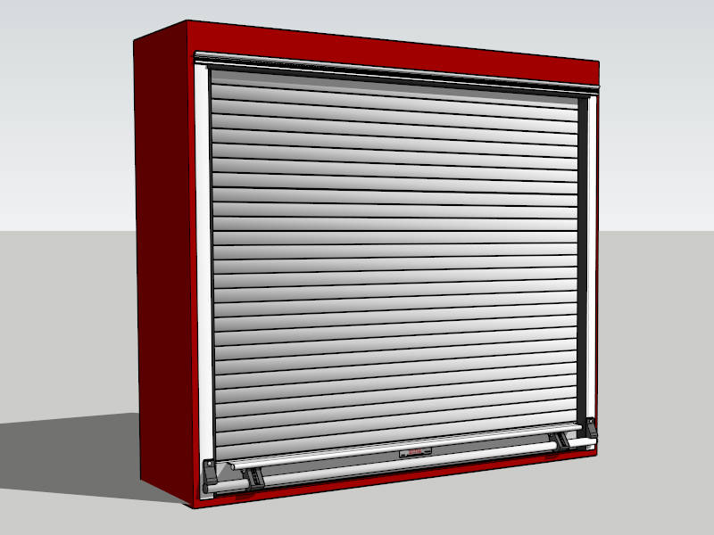 Dover Roller Shutter sketchup model preview - SketchupBox