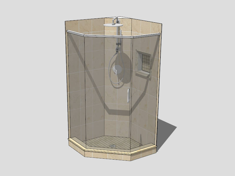 Shower Design Ideas sketchup model preview - SketchupBox