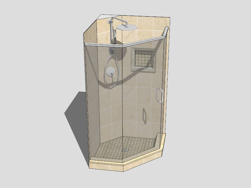 Shower Design Ideas sketchup model preview - SketchupBox