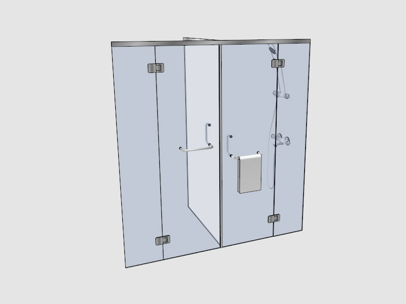 Bath Shower Enclosures sketchup model preview - SketchupBox