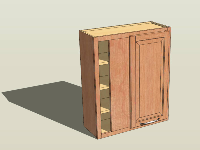 Kitchen Wall Units sketchup model preview - SketchupBox