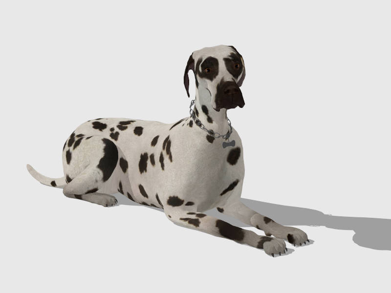 Spotted Dog sketchup model preview - SketchupBox
