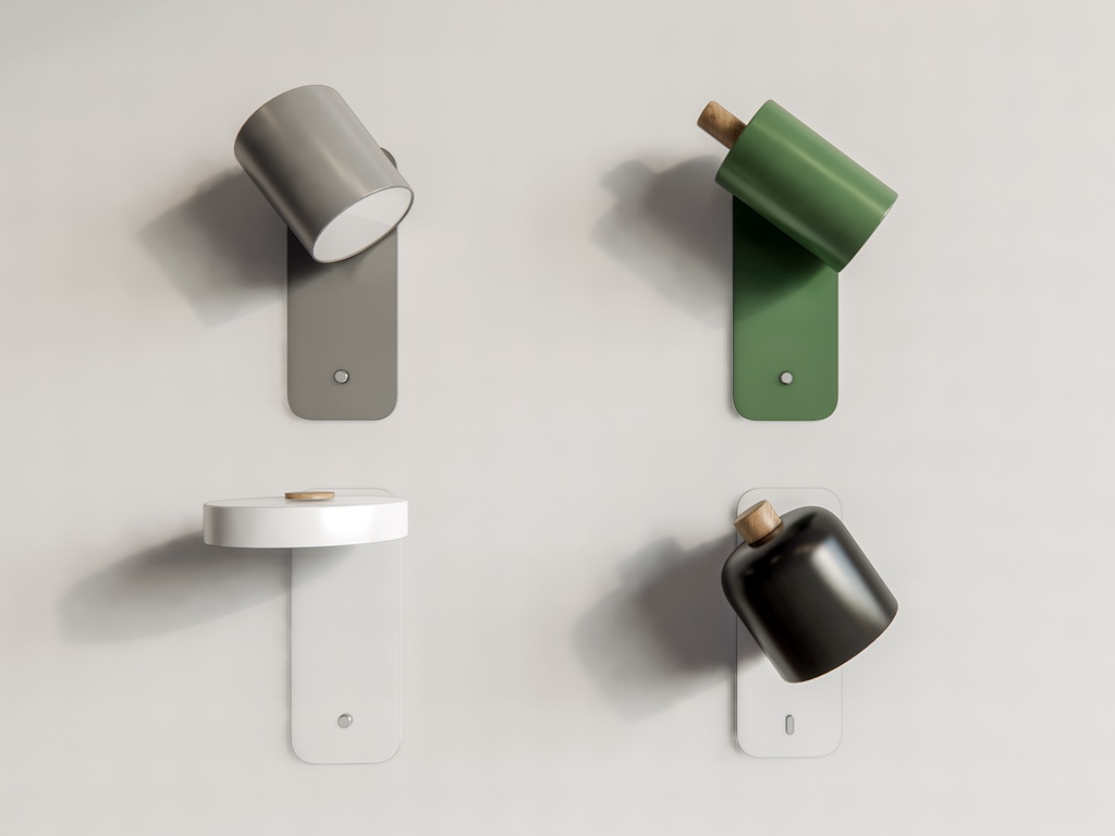 Minimalist Modern Wall Sconces sketchup model preview - SketchupBox