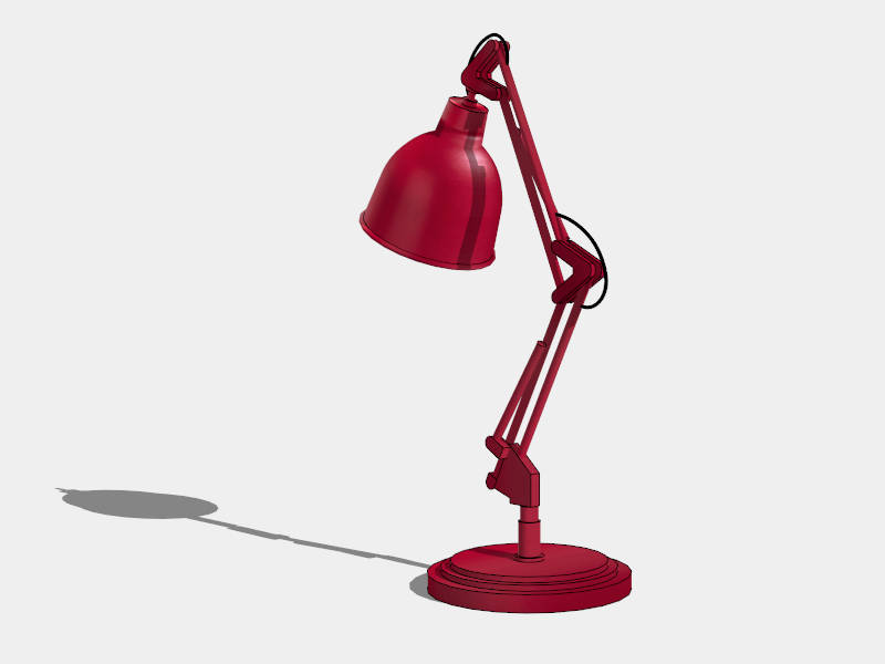 Architect Desk Lamp sketchup model preview - SketchupBox