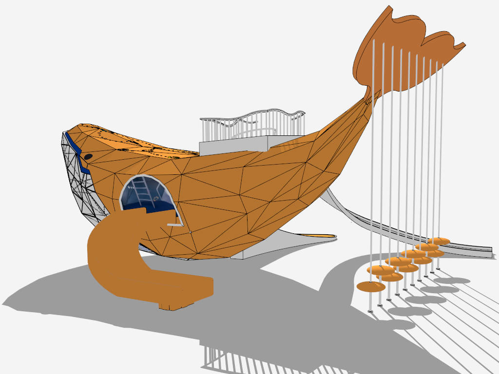 Whale Playground sketchup model preview - SketchupBox