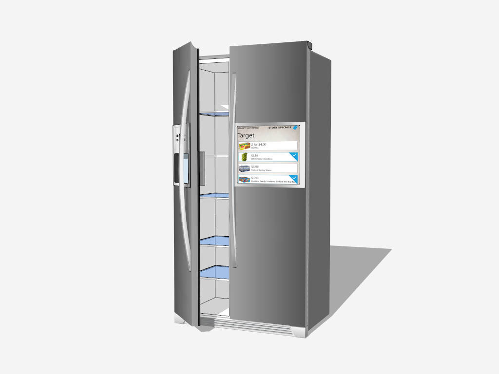 Commercial Refrigerator sketchup model preview - SketchupBox