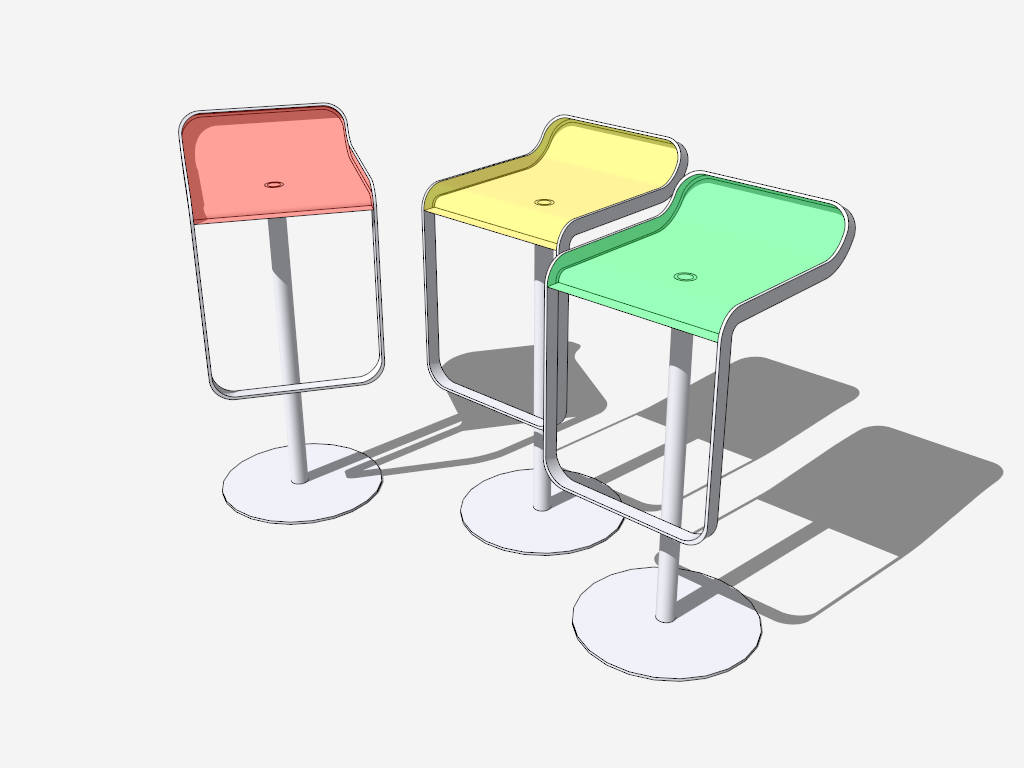 Bar Stool Sets sketchup model preview - SketchupBox