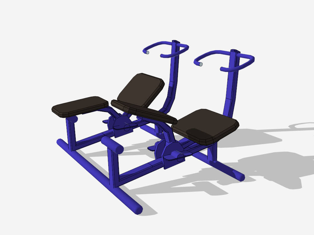 Back Stretcher Outdoor Equipment sketchup model preview - SketchupBox