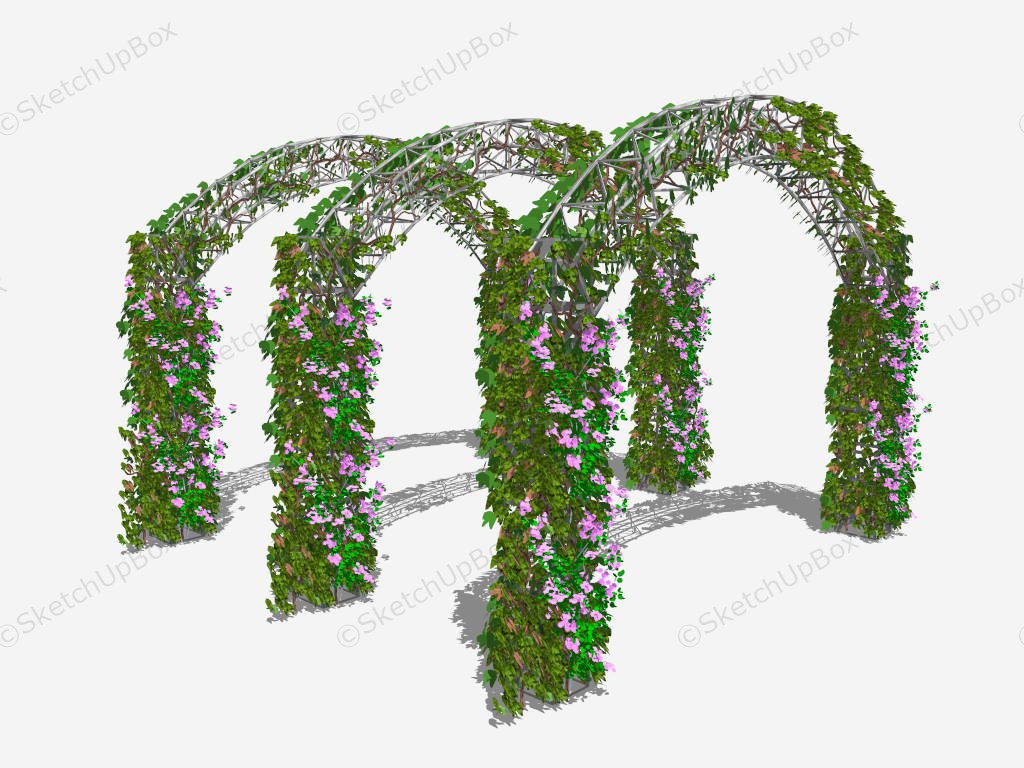 Wedding Arch Decoration Ideas sketchup model preview - SketchupBox