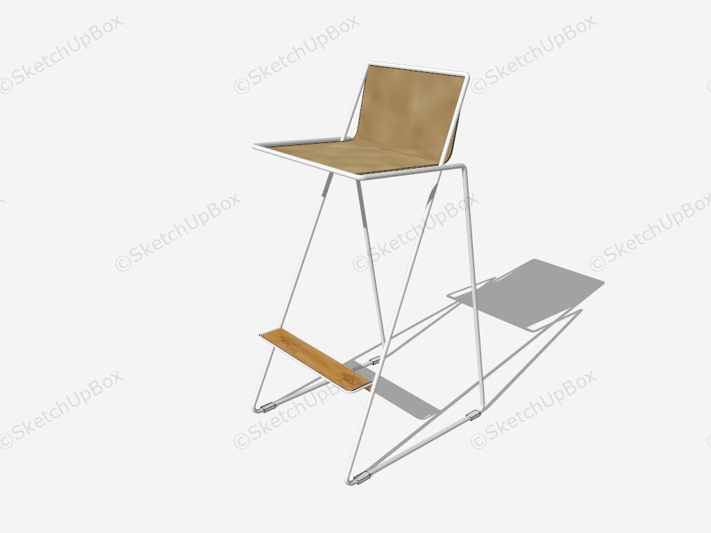 High Bar Chair sketchup model preview - SketchupBox