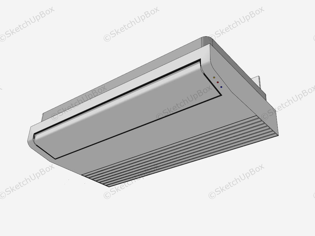 Ceiling Mounted Air Conditioner sketchup model preview - SketchupBox