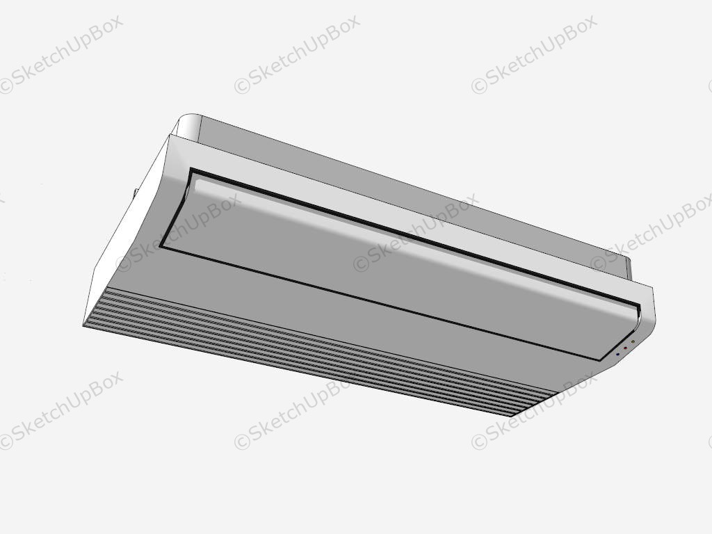 Ceiling Mounted Air Conditioner sketchup model preview - SketchupBox