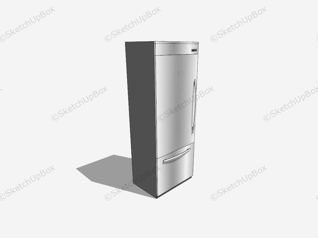 Jenn Air Refrigerator sketchup model preview - SketchupBox