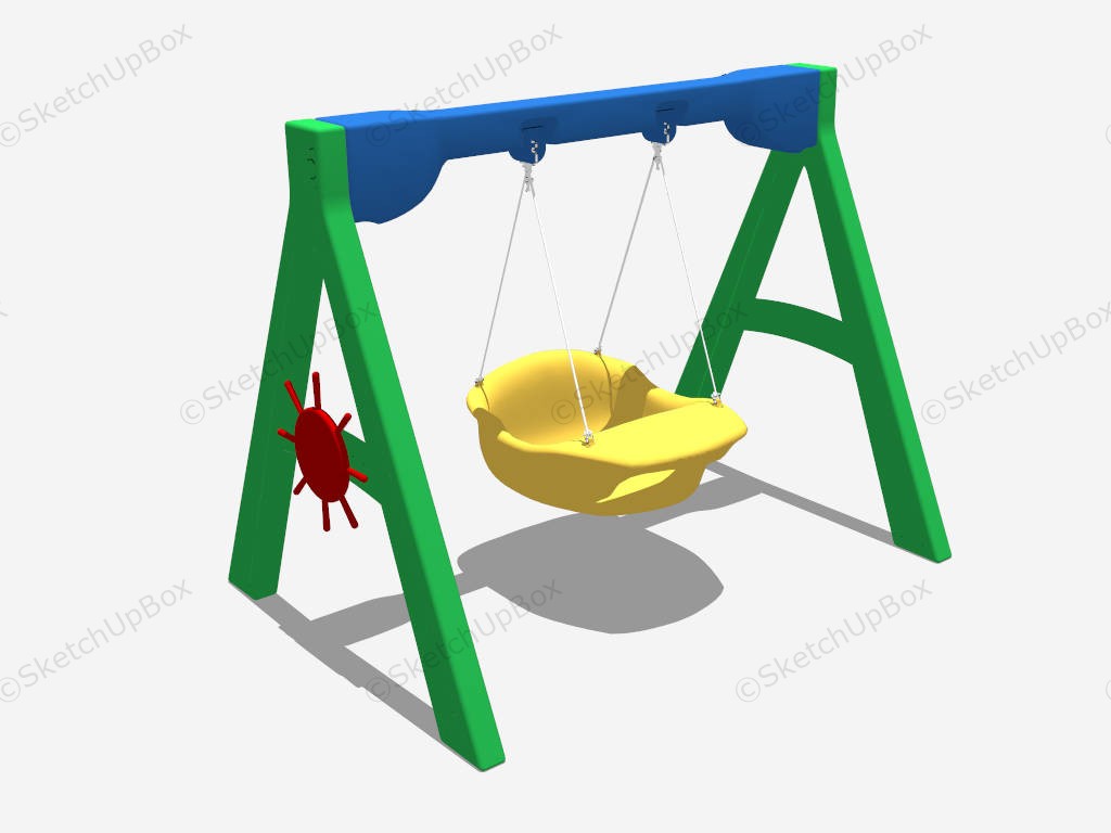 Outdoor Baby Swing Frame sketchup model preview - SketchupBox