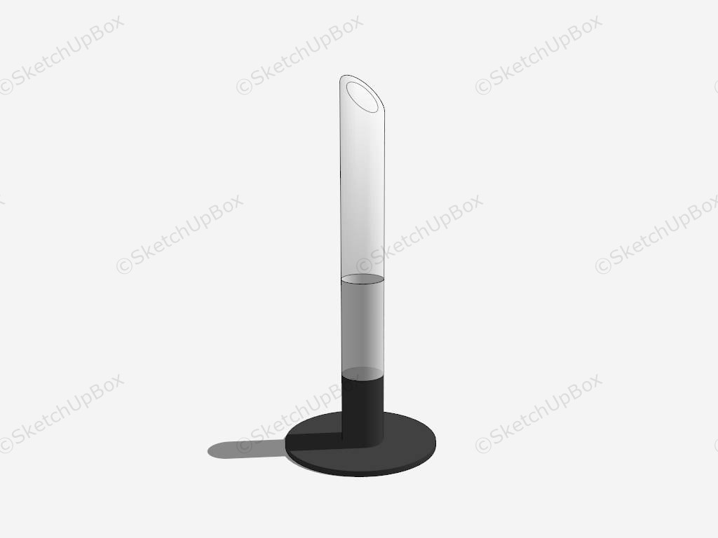 Tube Table Lamp sketchup model preview - SketchupBox