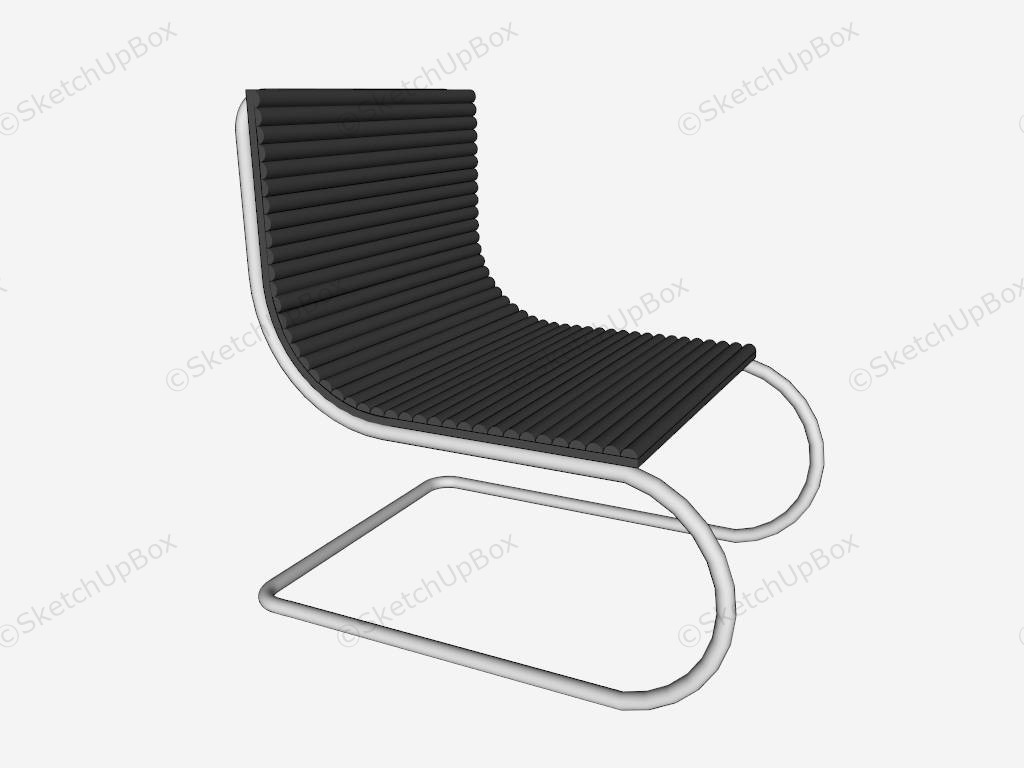 Cantilever Office Chair sketchup model preview - SketchupBox