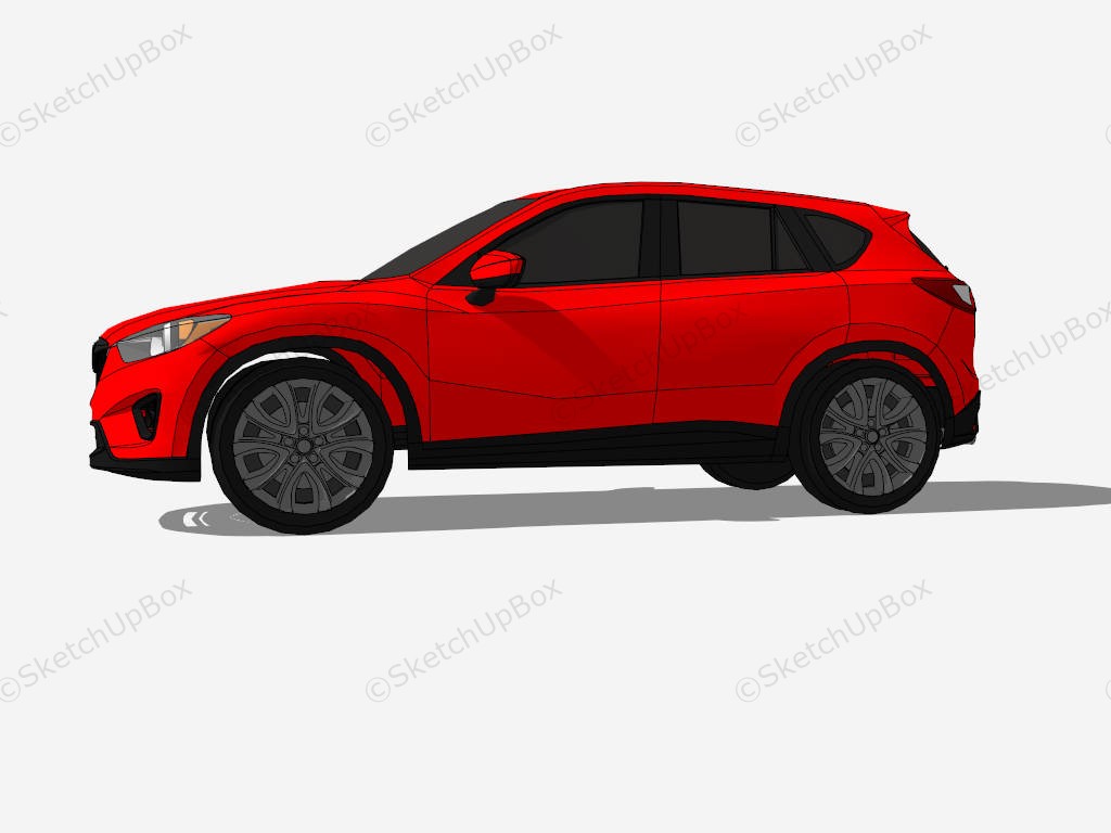 Mazda CX 5 sketchup model preview - SketchupBox