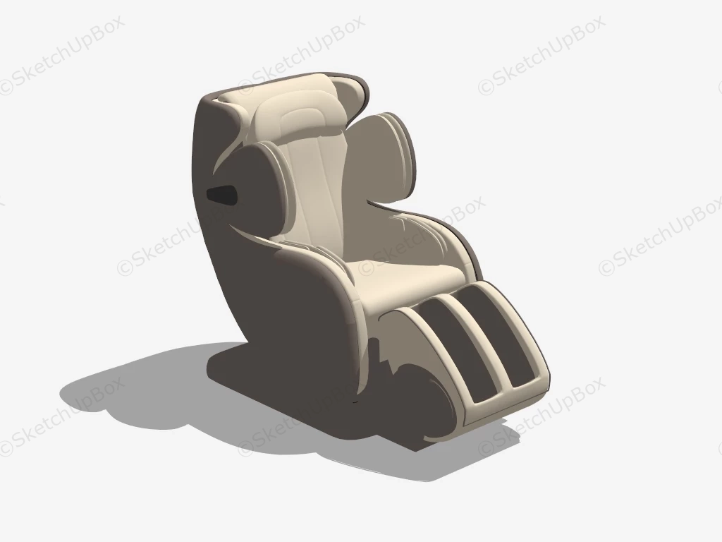 Robotic Massage Chair sketchup model preview - SketchupBox