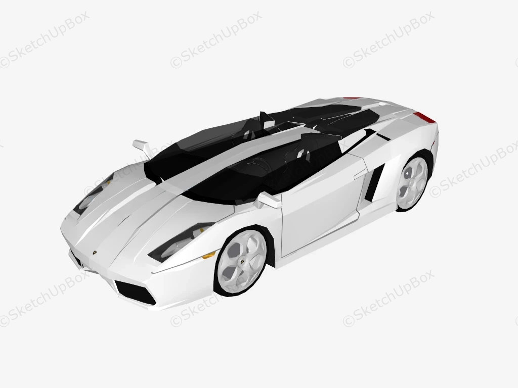 Lamborghini Concept S sketchup model preview - SketchupBox
