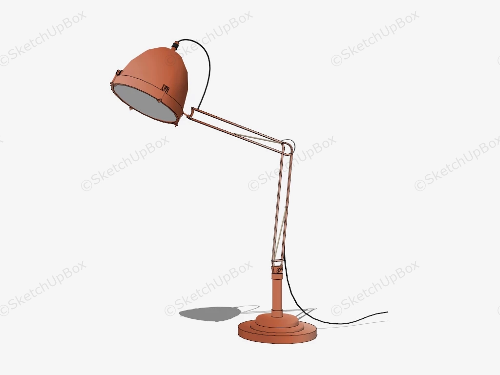 Adjustable Desk Lamp sketchup model preview - SketchupBox