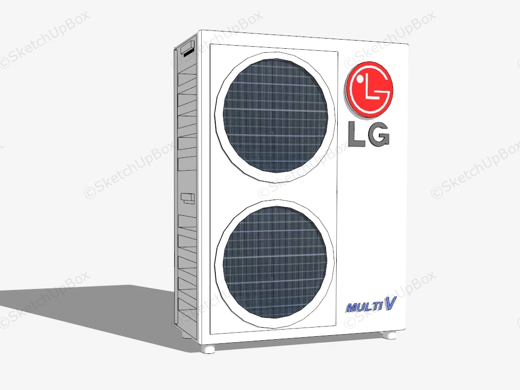 LG Multi V Air Conditioner sketchup model preview - SketchupBox