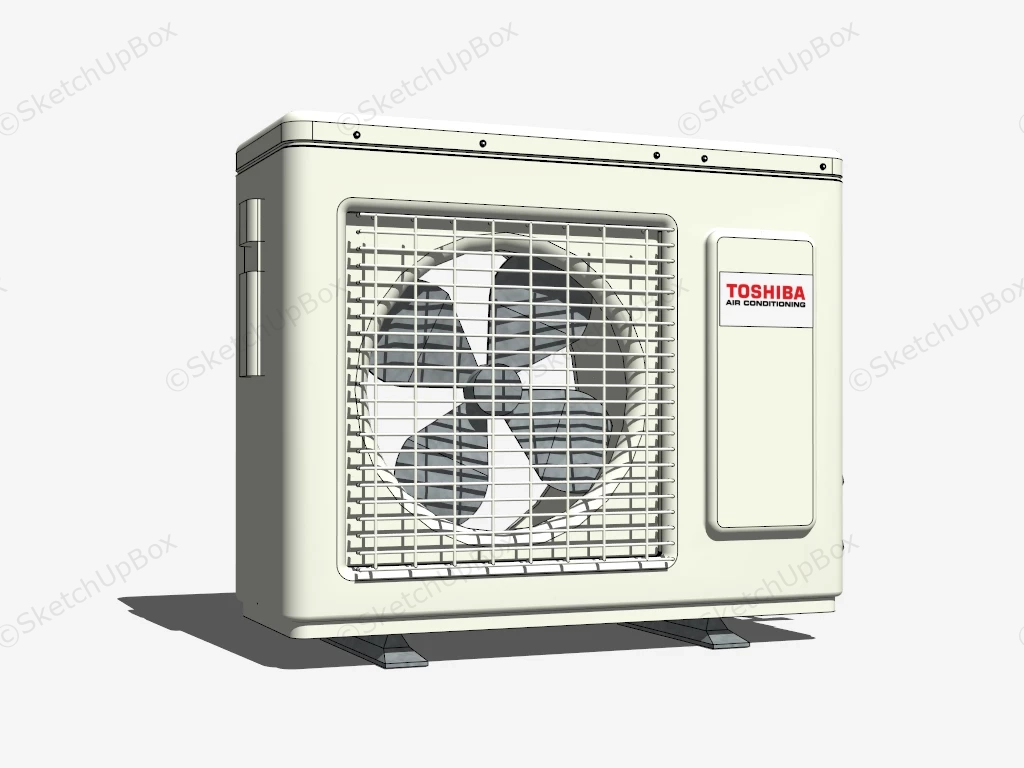 Toshiba Air Conditioning sketchup model preview - SketchupBox