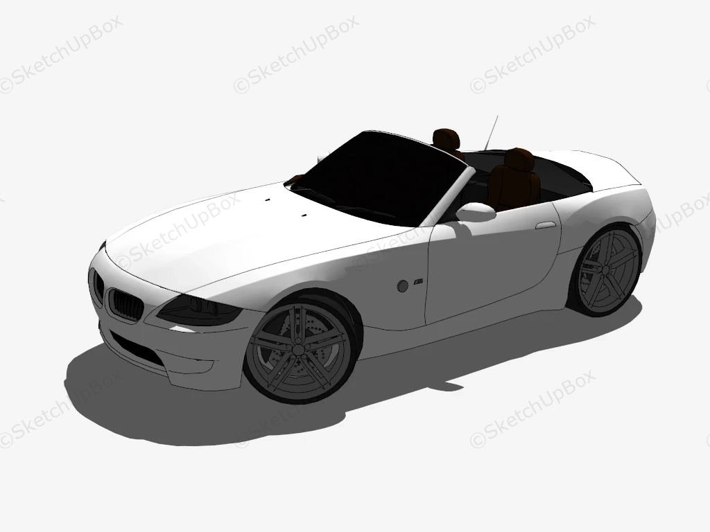 BMW Z4 M Roadster sketchup model preview - SketchupBox