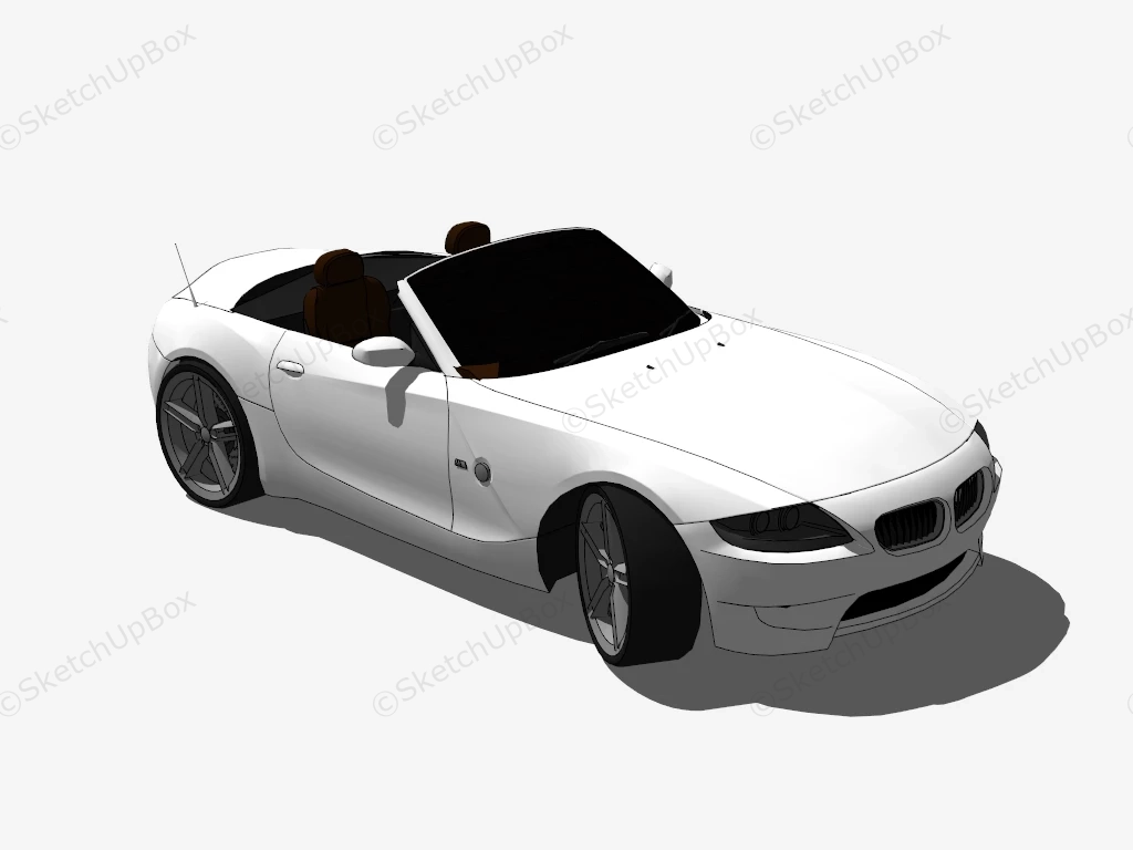 BMW Z4 M Roadster sketchup model preview - SketchupBox