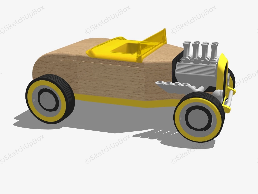 Cool Toy Car sketchup model preview - SketchupBox