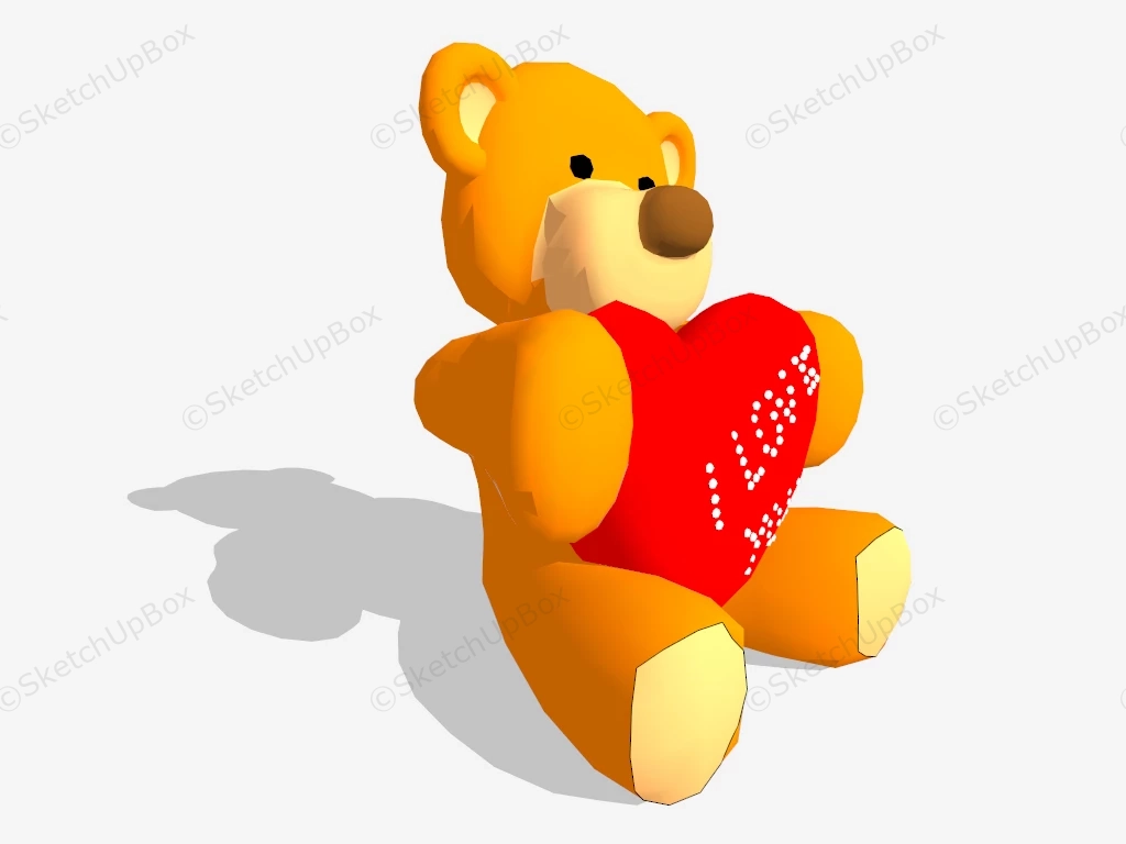 Care Bear Toy sketchup model preview - SketchupBox