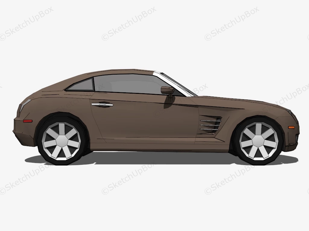 Chrysler Crossfire Coupe sketchup model preview - SketchupBox