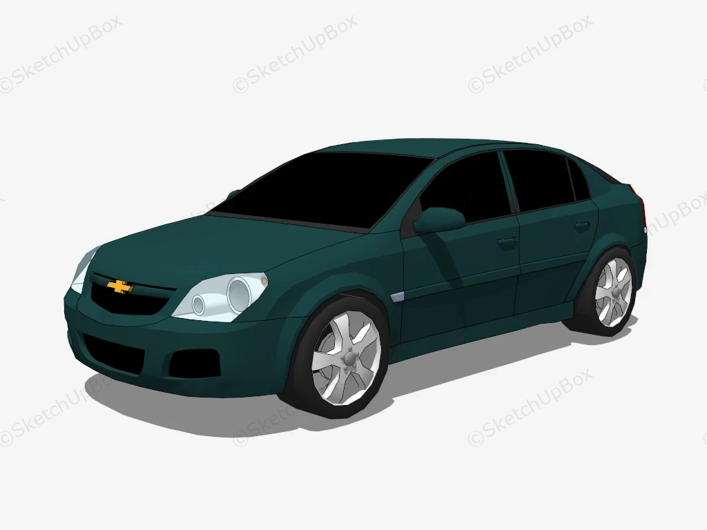 Chevrolet Vectra Hatchback sketchup model preview - SketchupBox