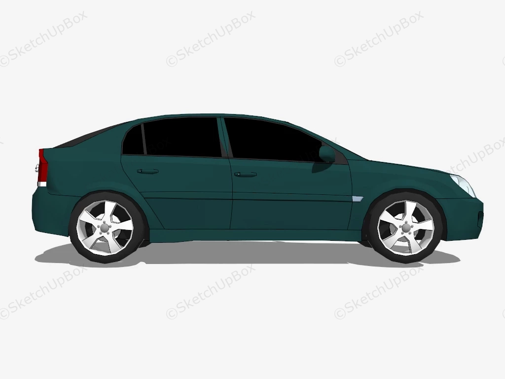 Chevrolet Vectra Hatchback sketchup model preview - SketchupBox