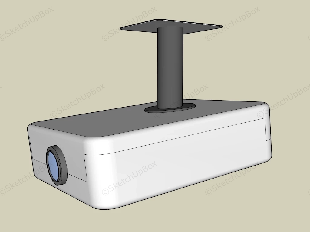 Ceiling Projector sketchup model preview - SketchupBox