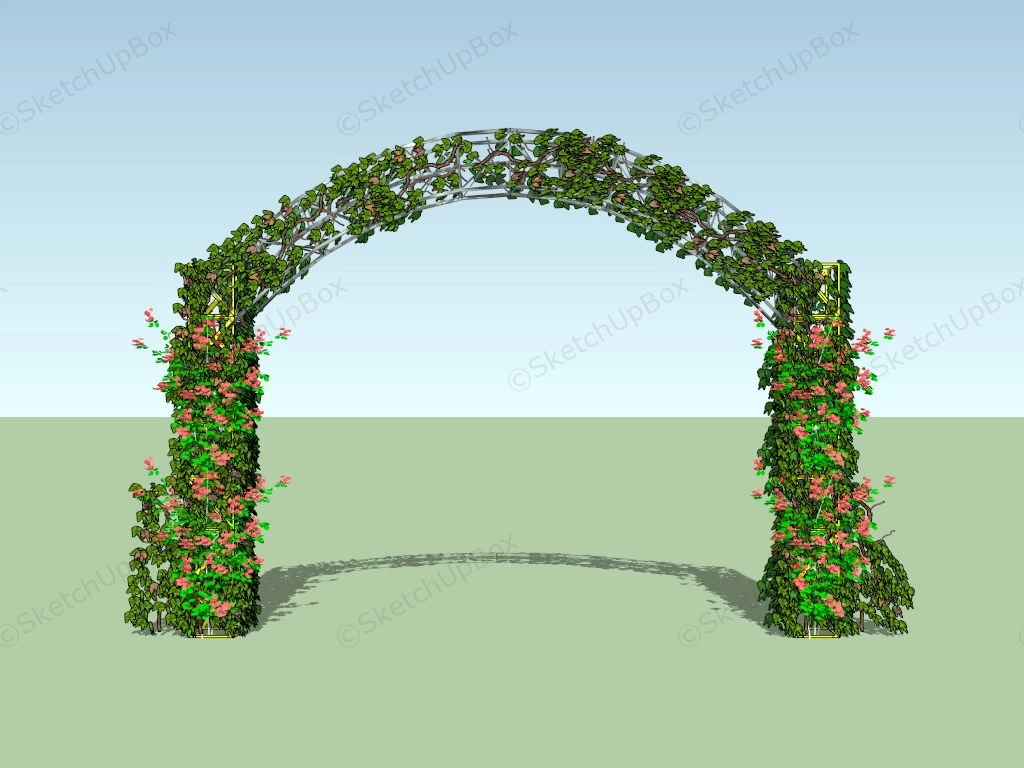 Wedding Arch Idea sketchup model preview - SketchupBox