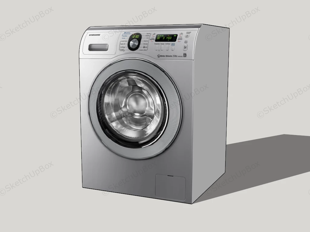 Samsung Front Load Washer sketchup model preview - SketchupBox