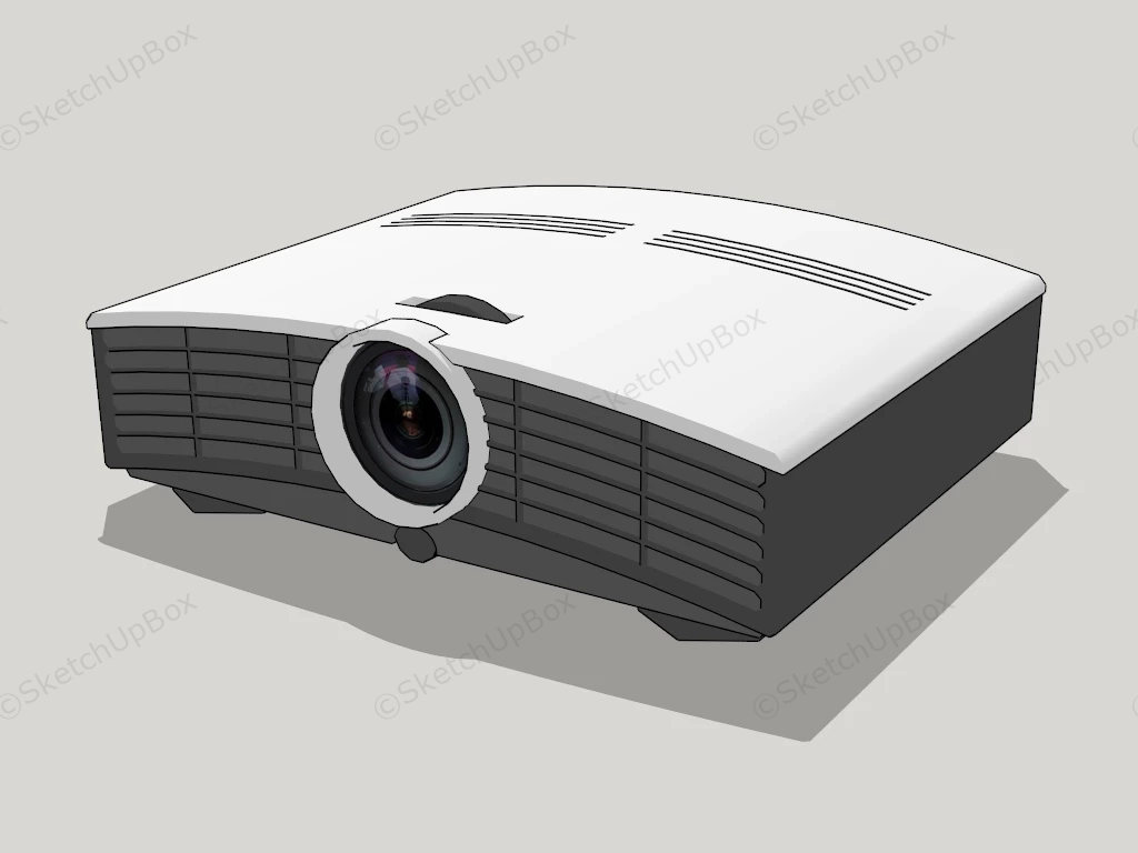 Office Projector sketchup model preview - SketchupBox