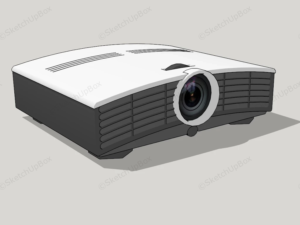 Office Projector sketchup model preview - SketchupBox