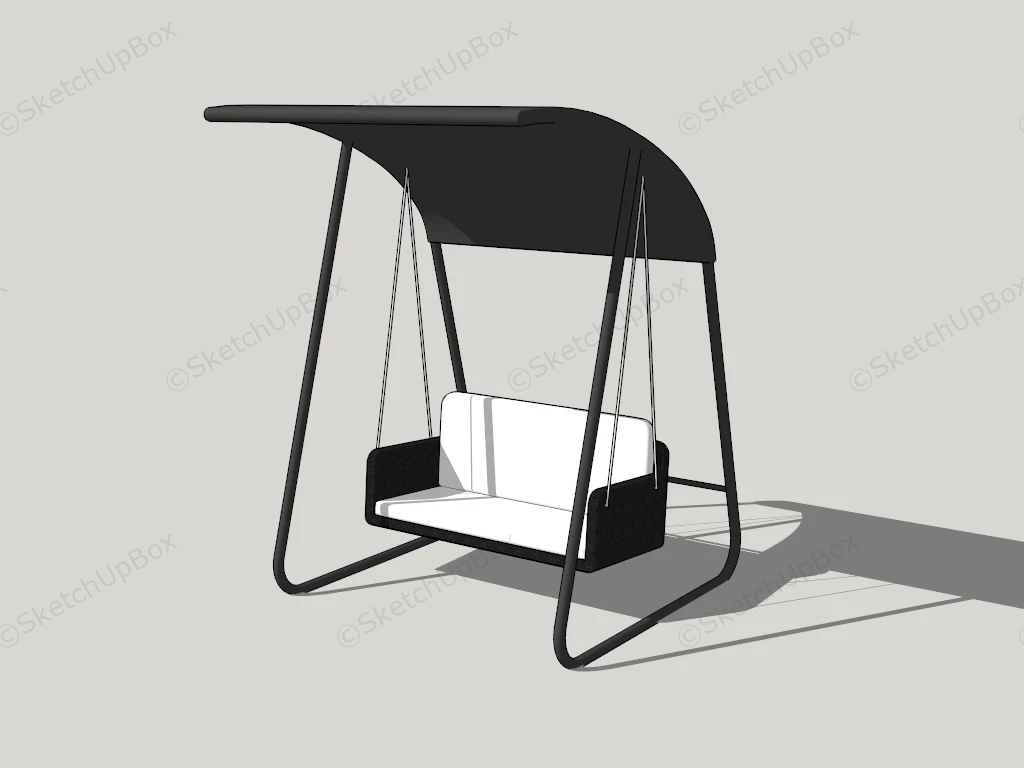 Freestanding Swinging Bench sketchup model preview - SketchupBox