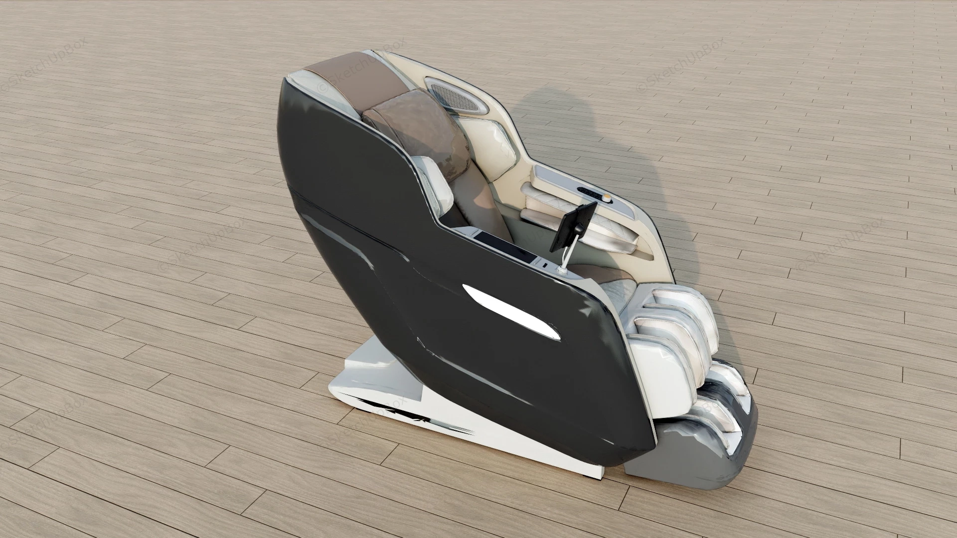 Robotic Massage Chair sketchup model preview - SketchupBox